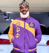Omega Full-Zip Windbreaker Jacket